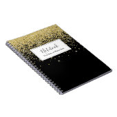goldenes Licht Notizblock (Rechte Seite)