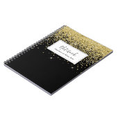 goldenes Licht Notizblock (Linke Seite)