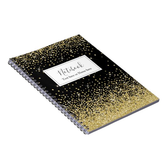 goldenes Licht Notizblock (Rechte Seite)
