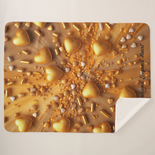 "Goldenes Licht" Sherpadecke