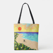 Goldenes Licht Tasche (Rückseite)