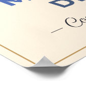 Goldenes Licht über den französischen Alpen – Cour Poster (Ecke)