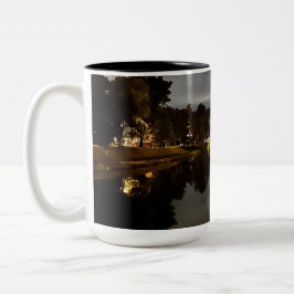 Goldenes Licht Zweifarbige Tasse