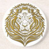 Goldenes Löwen Untersetzer (Vorne)