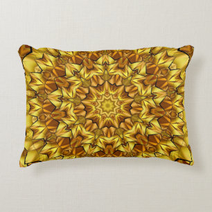 Goldenes Mandala Antikes abstraktes Design-63495 Dekokissen