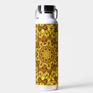 Goldenes Mandala Antikes abstraktes Design-63495 Trinkflasche