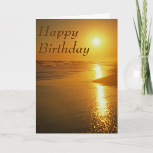 Goldenes Meer - BD021 Karte (Vorderseite)