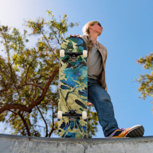 Goldenes Meer Skateboard