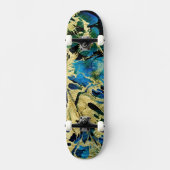 Goldenes Meer Skateboard (Vorderseite)