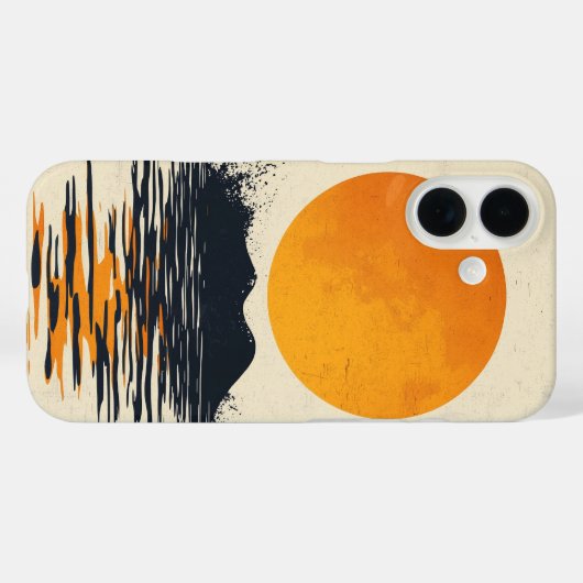 Goldenes Meer Sunset Phone Case (Rückseite (Horizontal))