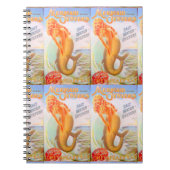 Goldenes Meerjungbuch Notizblock (Vorderseite)