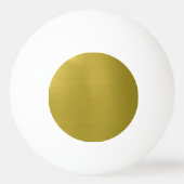 Goldenes metallisches tischtennisball (Vorderseite)