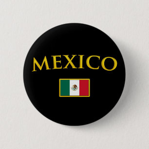 Goldenes Mexiko Button