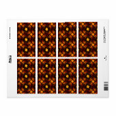 Goldenes modernes Boho-elegantes abstraktes Kunstm (Vorne)
