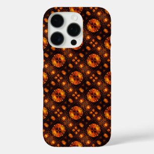 Goldenes modernes Boho-elegantes abstraktes Kunstm iPhone 16 Pro Hülle