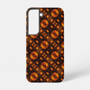 Goldenes modernes Boho-elegantes abstraktes Kunstm Samsung Galaxy Hülle