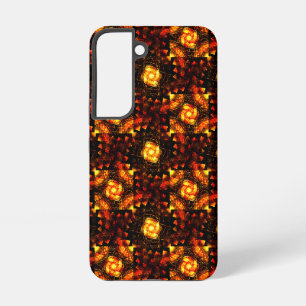 Goldenes modernes Boho-elegantes abstraktes Kunstm Samsung Galaxy Hülle