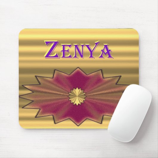 Goldenes mousepad (Mit Mouse)