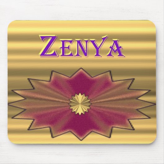 Goldenes mousepad (Vorne)