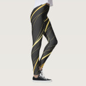 Goldenes Muster 1 Leggings (Rechts)