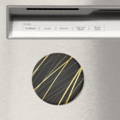 Goldenes Muster 1 Magnet (In Situ (Geschirrspüler))