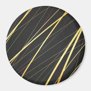 Goldenes Muster 1 Magnet