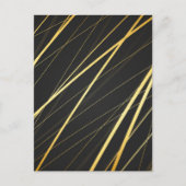 Goldenes Muster 1 Postkarte (Vorderseite)