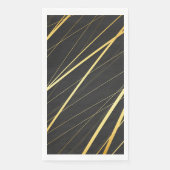 Goldenes Muster 1 Serviette (Vorderseite)