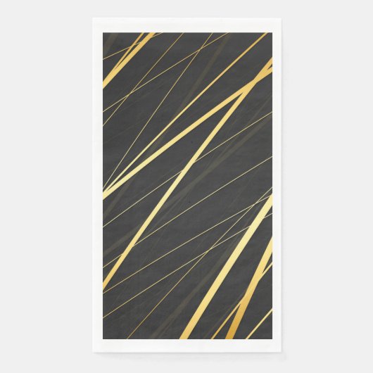 Goldenes Muster 1 Serviette (Vorderseite)