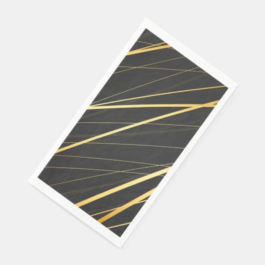 Goldenes Muster 1 Serviette (Ecke)