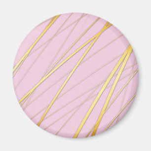 Goldenes Muster 2 Magnet