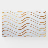 Goldenes Muster 3 Banner (Horizontal)