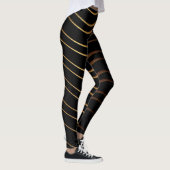 Goldenes Muster 4 Leggings (Rechts)