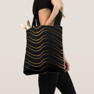 Goldenes Muster 4 Tasche