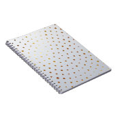 Goldenes Muster 5 Notizblock (Rechte Seite)