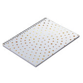 Goldenes Muster 5 Notizblock (Linke Seite)