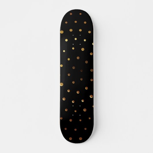 Goldenes Muster 6 Skateboard (Vorne)