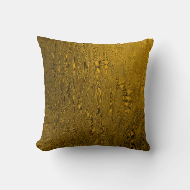 Goldenes Muster Kissen (Vorderseite)