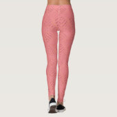 Goldenes Muster Leggings (Rückseite)