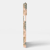 Goldenes, nahtloses Muster personalisiert iPhone Hülle (Rechte Seite)