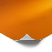 Goldenes Neonmädchen in leuchtender Mode-Eleganz Poster (Ecke)