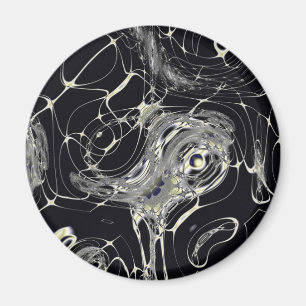 Goldenes Netz Magnet