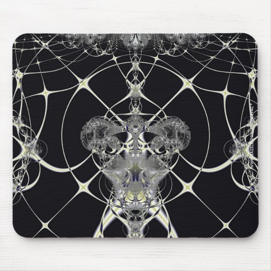 Goldenes Netz Mousepad (Vorne)