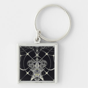 Goldenes Netz Schlüsselanhänger