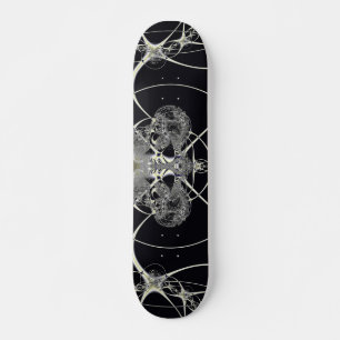 Goldenes Netz Skateboard