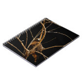 Goldenes Notebook Notizblock (Linke Seite)