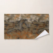 Goldenes Olive Abstrakt Badhandtuch Set (Handtuch)