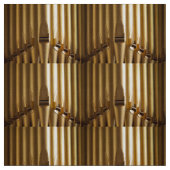 Goldenes Orgelpfeifegewebe Stoff (Muster)