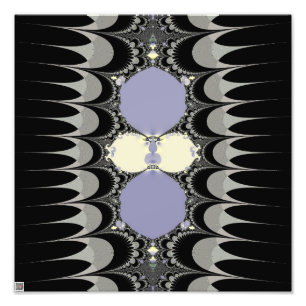 Goldenes Ornament Fotodruck