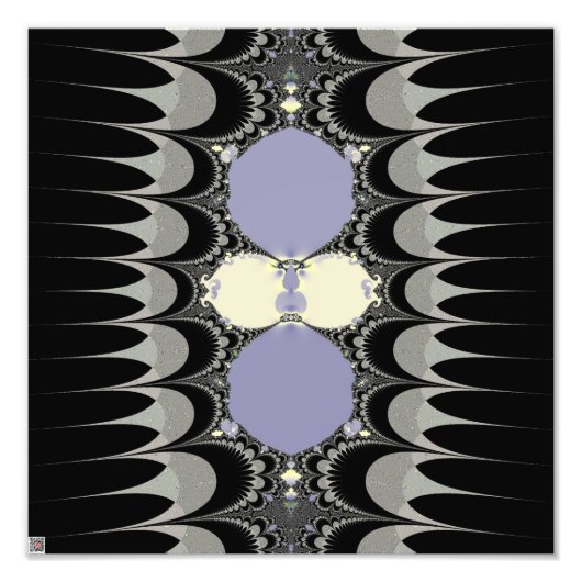 Goldenes Ornament Fotodruck (Vorne)